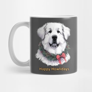 Happy Howlidays Great Pyrenees Mug